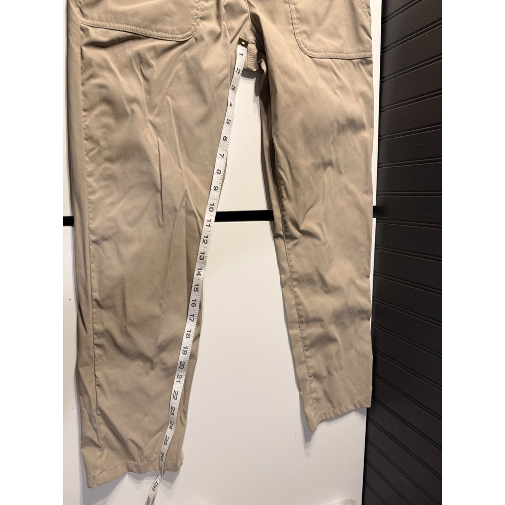 Eddier Bauer Tan Nylon Ankle Length Outdoor Hiking Pants Women's 12 - Picture 9 of 12
